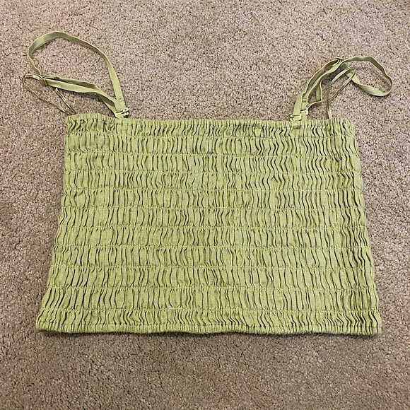 ATM Anthony Thomas Melillo Tops - ATM Linen Smocked Tube Top